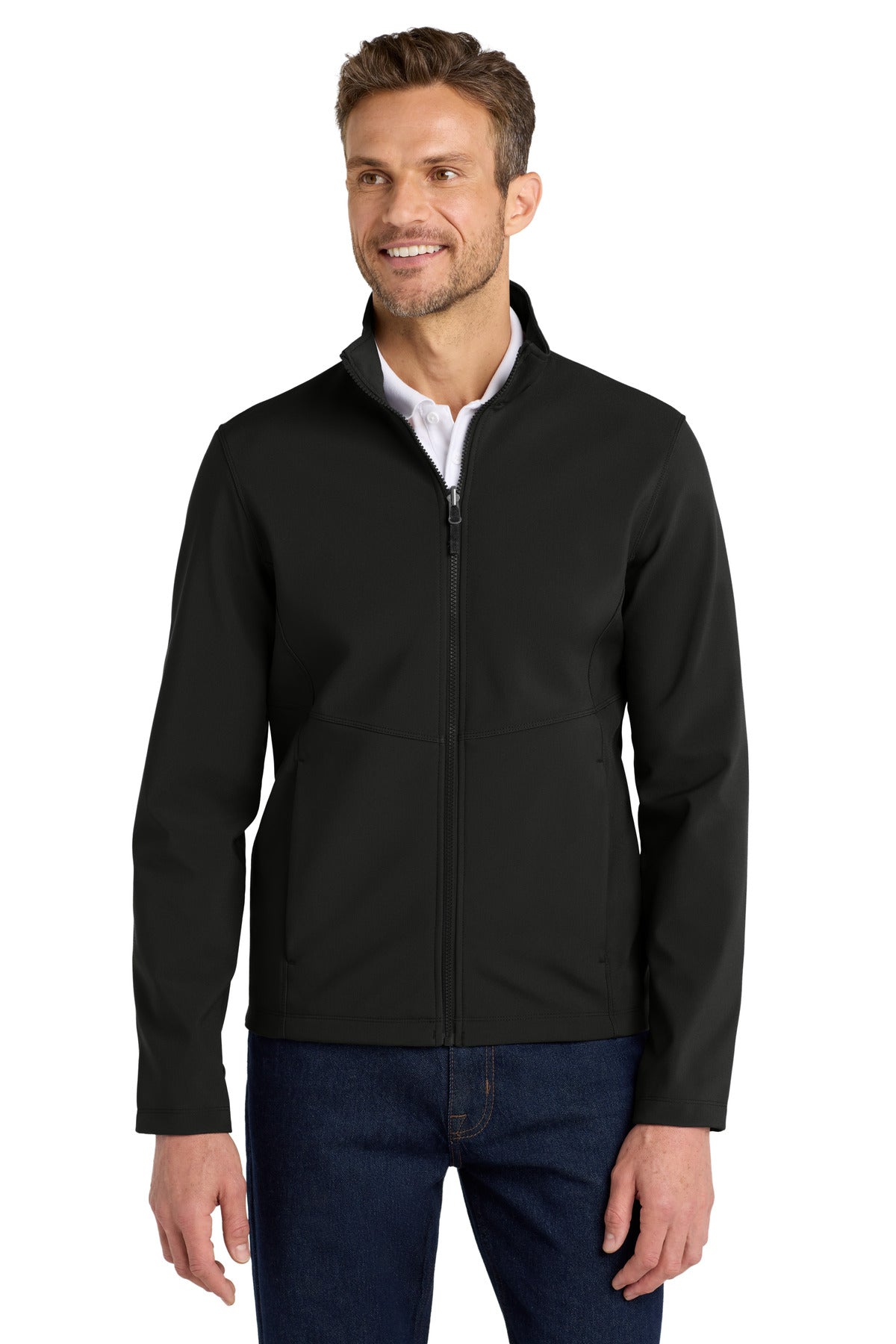 Port Authority Collective Soft Shell Jacket J901 Deep Black