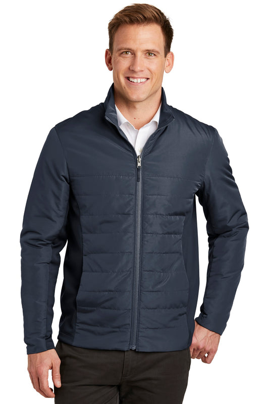 Port Authority  Collective Insulated Jacket. J902 River Blue Navy