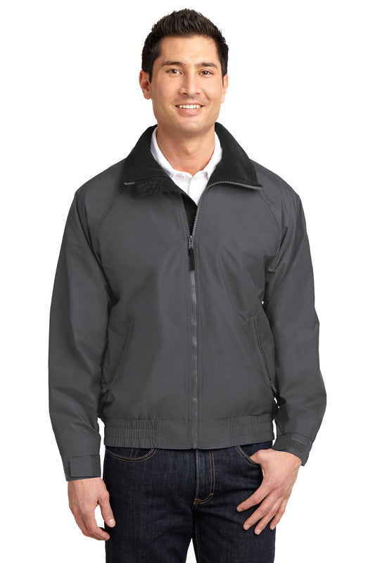 Port Authority Competitor Jacket. JP54 Deep Smoke/ Black