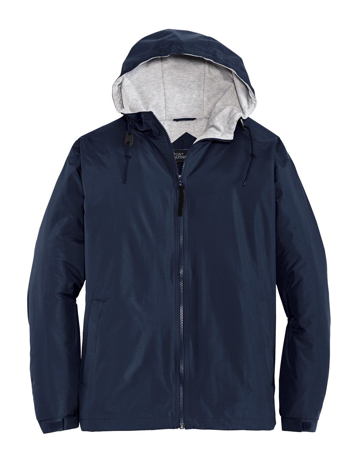 Port Authority Team Jacket.  JP56 Bright Navy/ Light Oxford