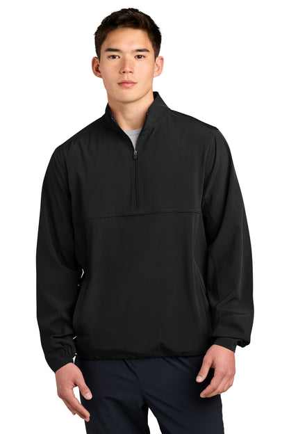 Sport-Tek Repeat 1/2-Zip JST481 Black