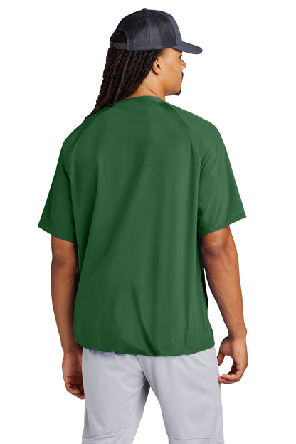 Sport-Tek Repeat 1/2-Zip Short Sleeve Jacket JST489 Forest Green