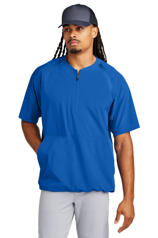 Sport-Tek Repeat 1/2-Zip Short Sleeve Jacket JST489 True Royal