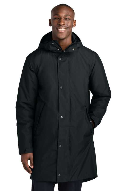 Sport-Tek Waterproof Insulated Sideline Parka JST55 Black