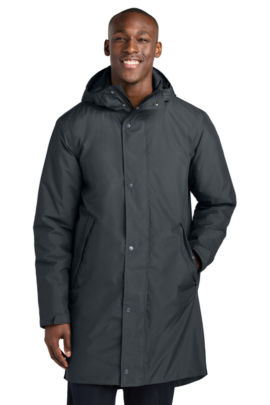 Sport-Tek Waterproof Insulated Sideline Parka JST55 Graphite