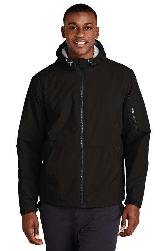 Sport-Tek Waterproof Insulated Jacket JST56 Black