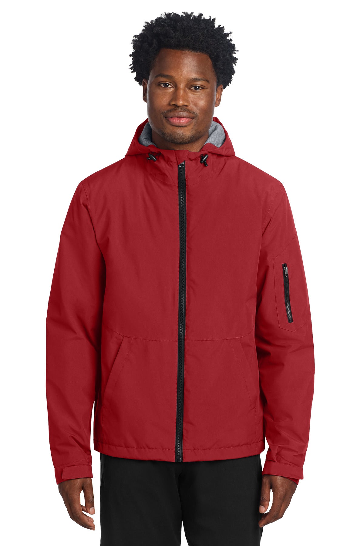 Sport-Tek Waterproof Insulated Jacket JST56 Deep Red