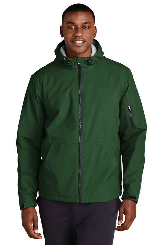 Sport-Tek Waterproof Insulated Jacket JST56 Forest Green