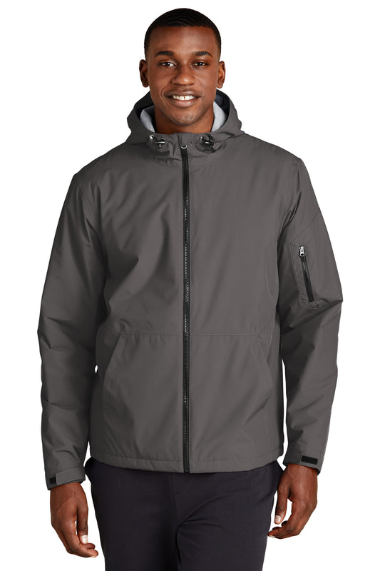 Sport-Tek Waterproof Insulated Jacket JST56 Graphite