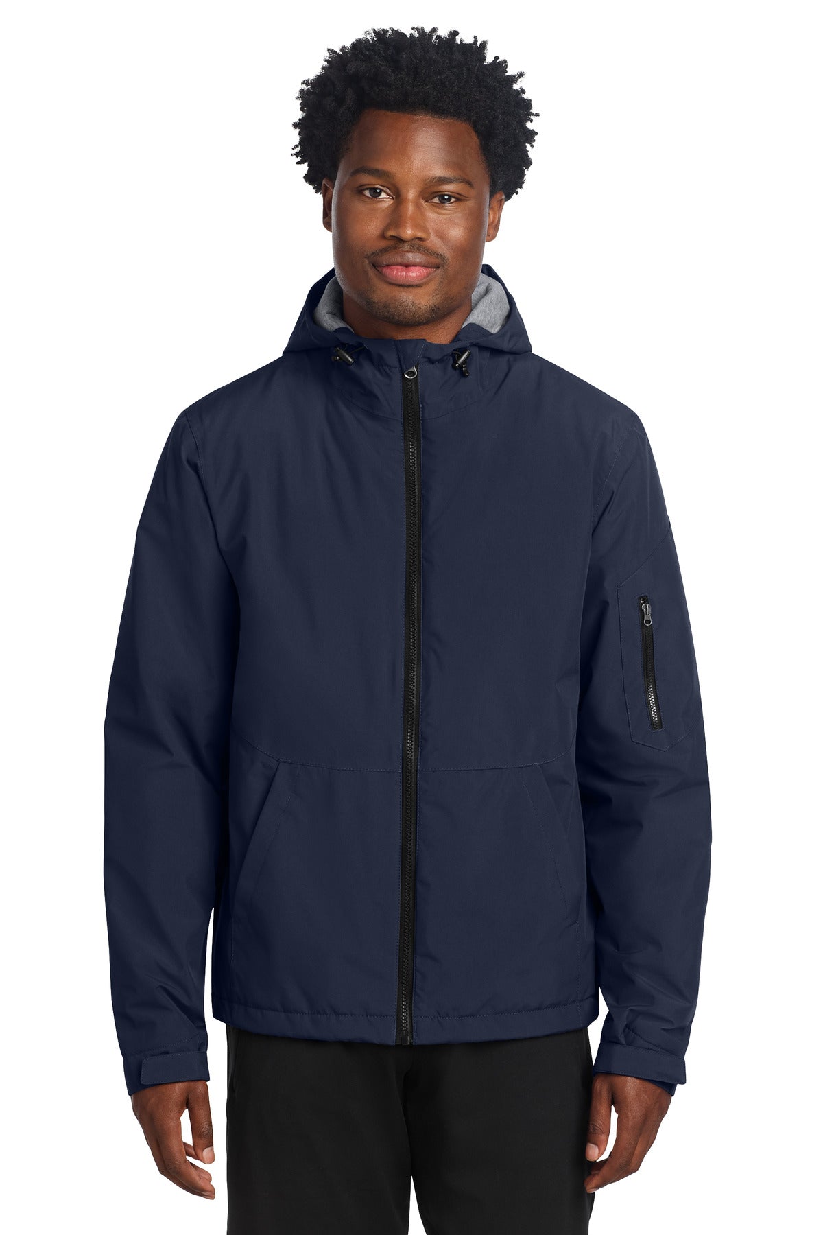 Sport-Tek Waterproof Insulated Jacket JST56 True Navy