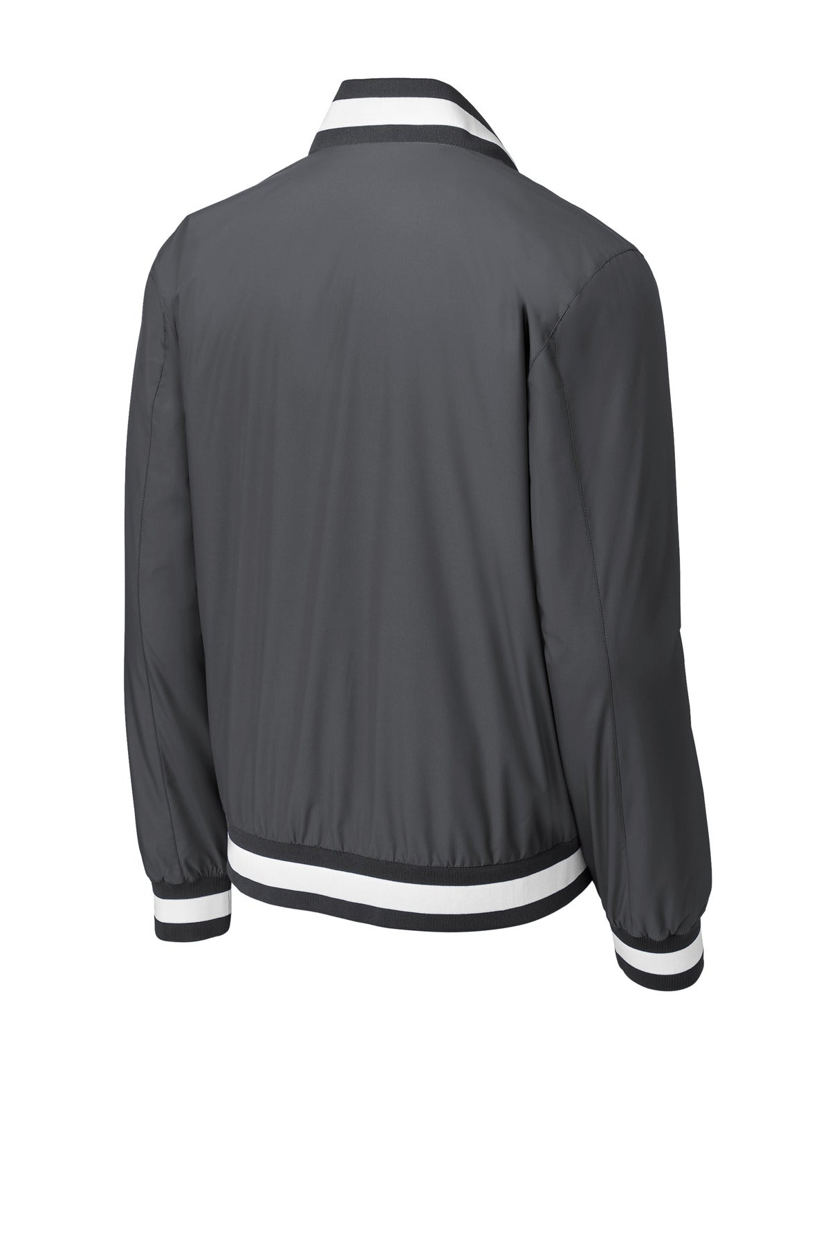 Sport-Tek Insulated Varsity Jacket JST58 Graphite