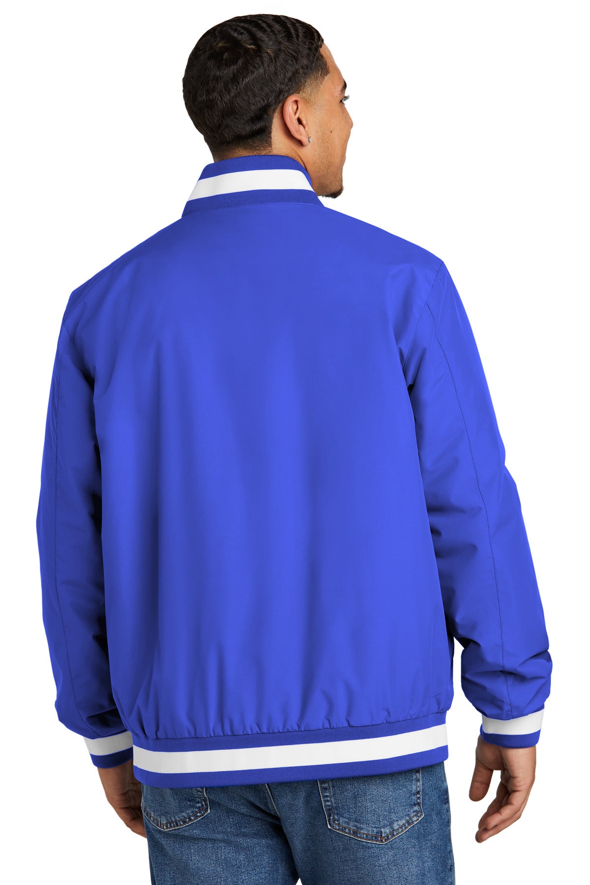 Sport-Tek Insulated Varsity Jacket JST58 True Royal