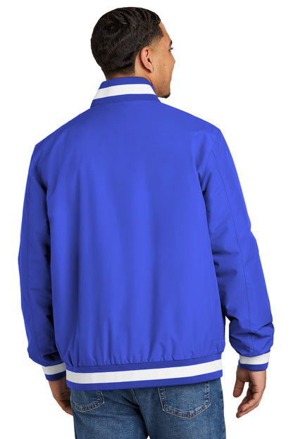 Sport-Tek Insulated Varsity Jacket JST58 True Royal