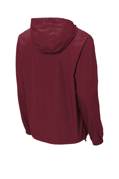 Sport-Tek  Packable Anorak. JST66 Maroon