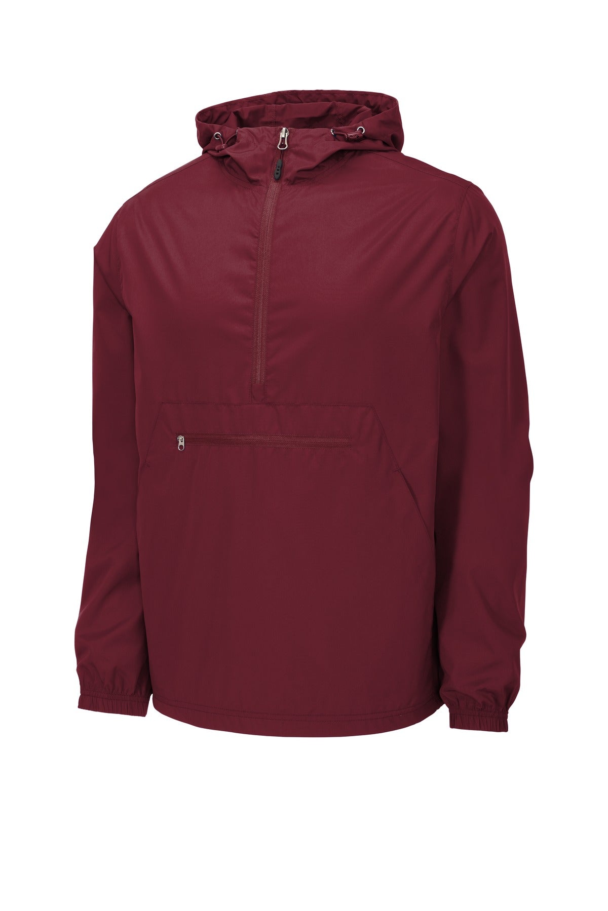 Sport-Tek  Packable Anorak. JST66 Maroon