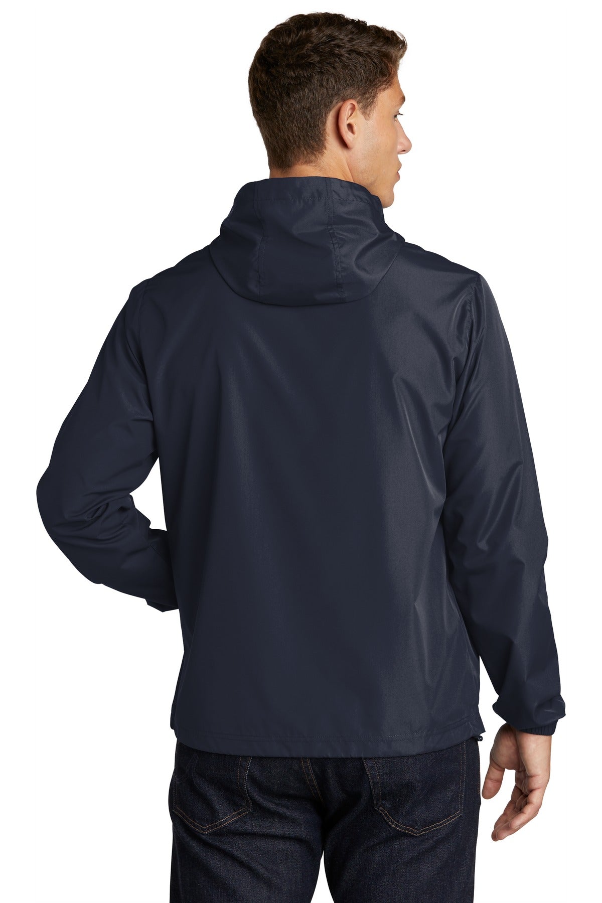 Sport-Tek  Packable Anorak. JST66 True Navy