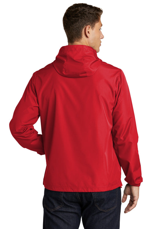 Sport-Tek  Packable Anorak. JST66 True Red