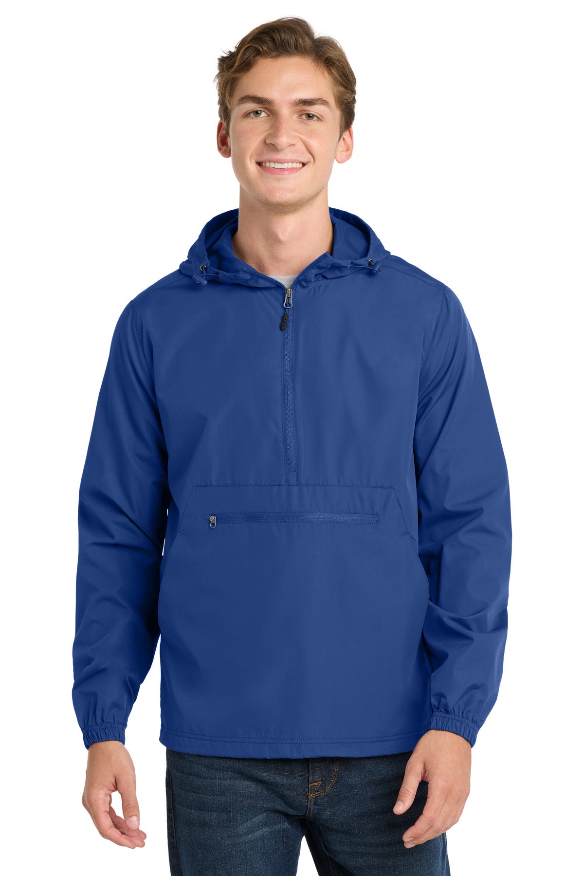 Sport-Tek Packable Anorak JST66 True Royal