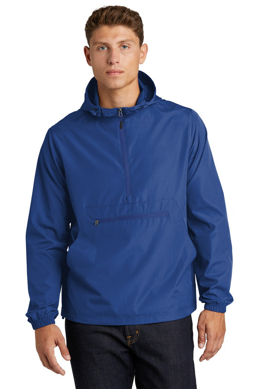 Sport-Tek  Packable Anorak. JST66 True Royal