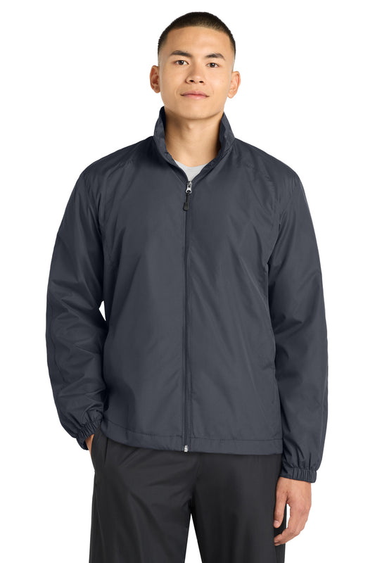 Sport-Tek Full-Zip Wind Jacket JST70 Graphite