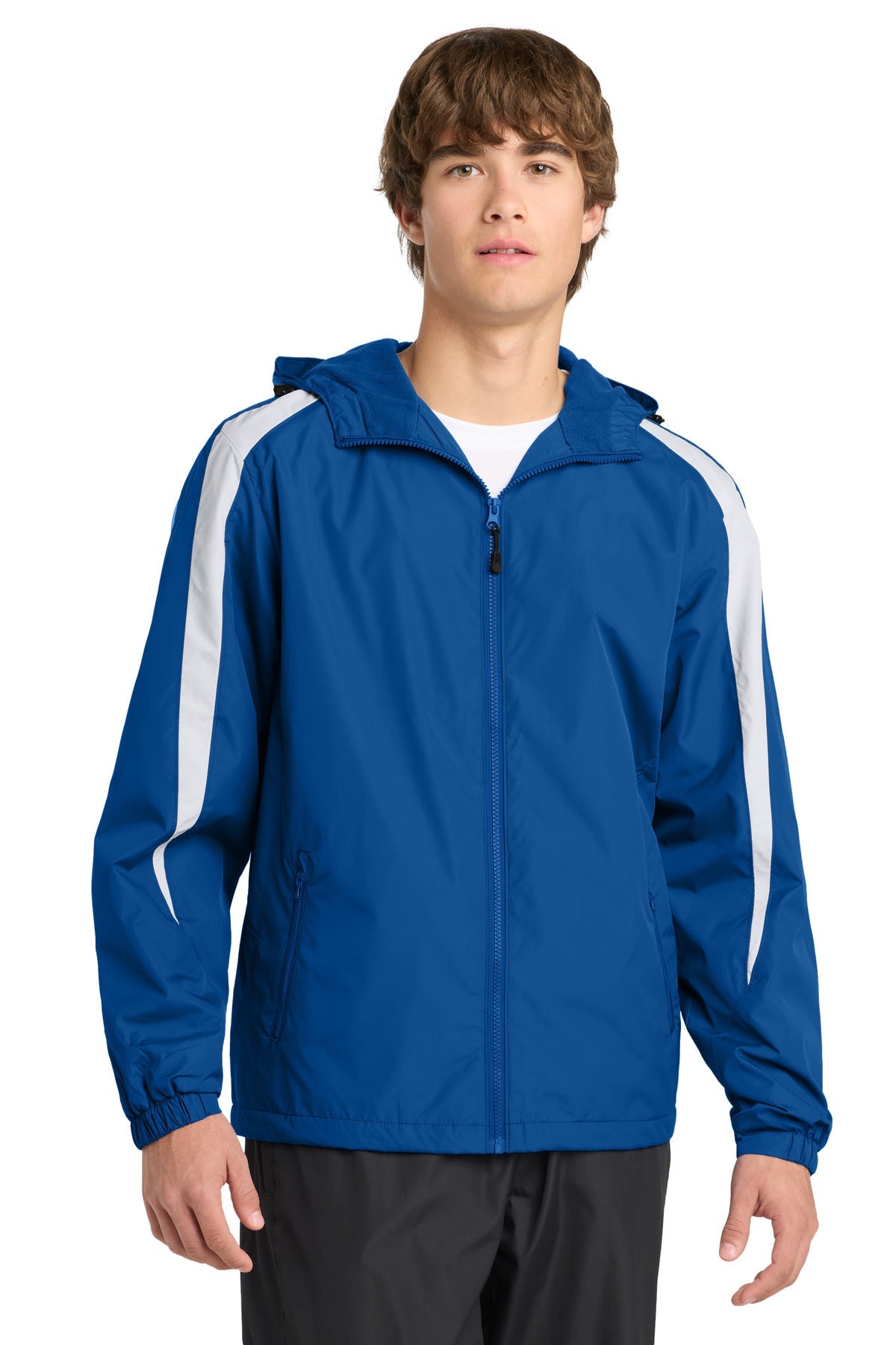 Sport-Tek Fleece-Lined Colorblock Jacket JST81