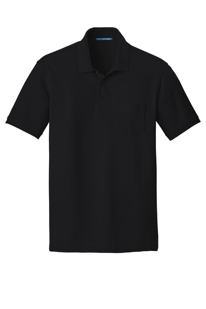 Port Authority Core Classic Pique Pocket Polo image 3