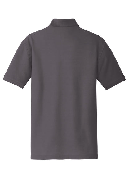 Port Authority Core Classic Pique Pocket Polo. K100P Graphite