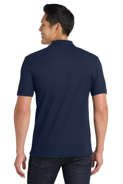 Port Authority Core Classic Pique Pocket Polo K100P River Blue Navy