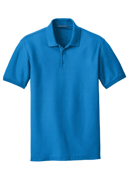 Port Authority Core Classic Pique Polo. K100 Coastal Blue
