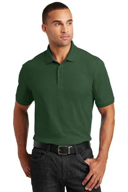 Port Authority Core Classic Pique Polo. K100 Deep Forest Green