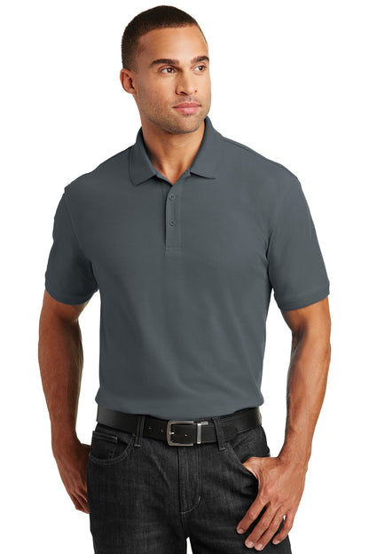 Port Authority Core Classic Pique Polo. K100 Graphite