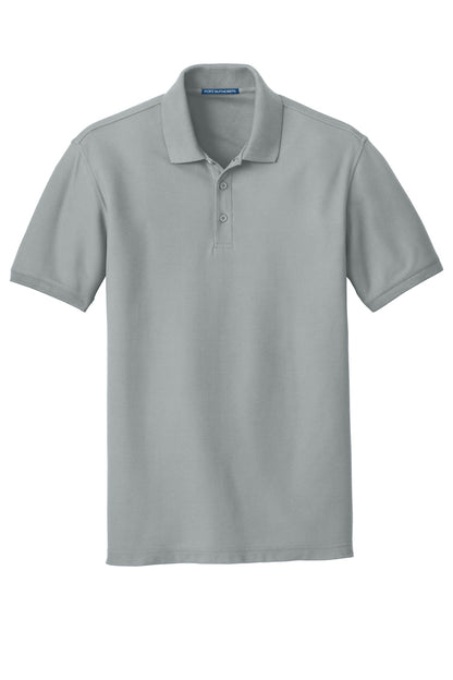 Port Authority Core Classic Pique Polo. K100 Gusty Grey