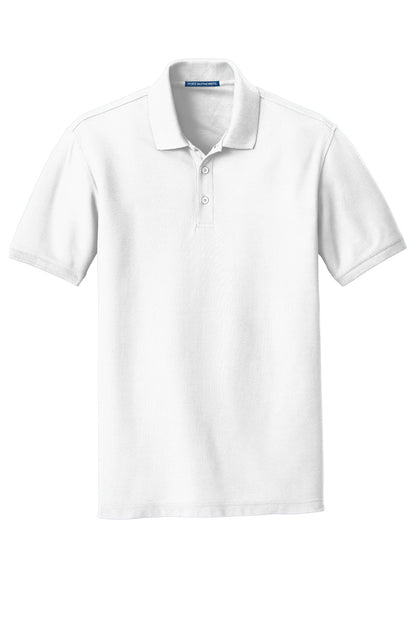 Port Authority Core Classic Pique Polo. K100 White