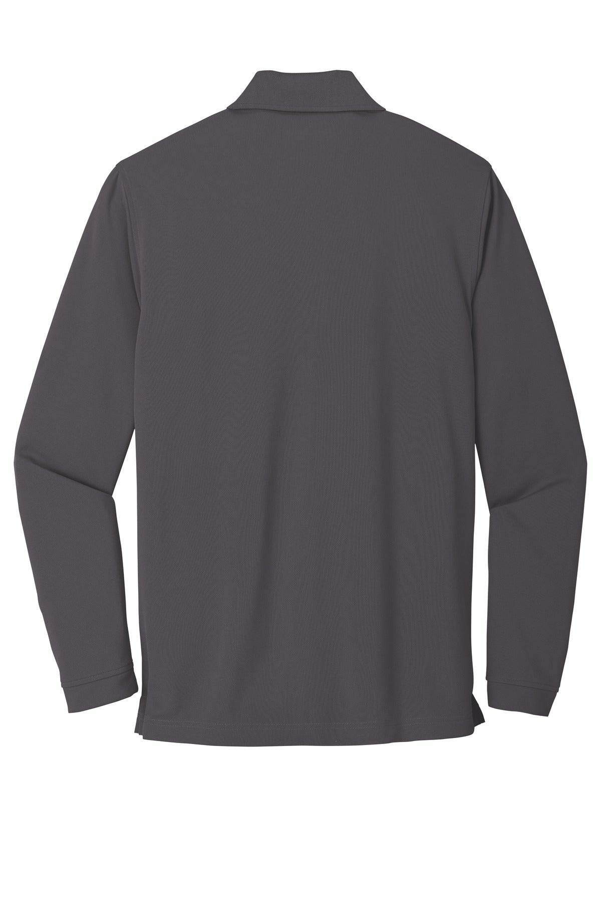 Port Authority Dry Zone UV Micro-Mesh Long Sleeve Polo K110LS Graphite
