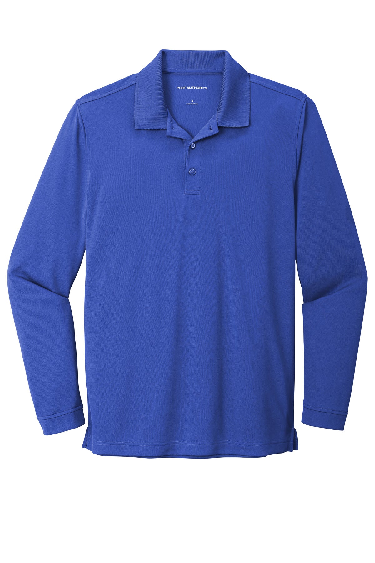 Port Authority Dry Zone UV Micro-Mesh Long Sleeve Polo K110LS True Royal