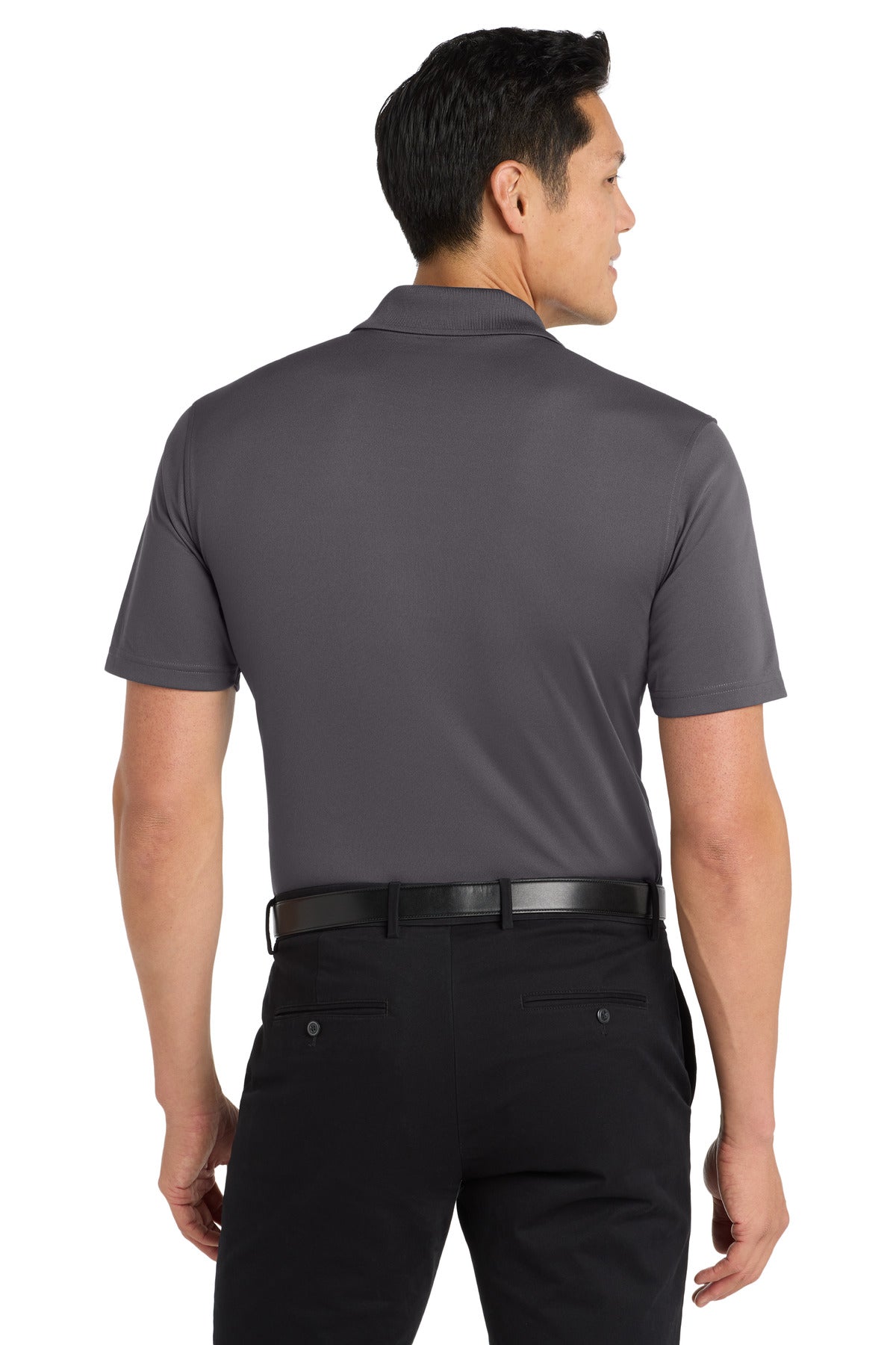 Port Authority Dry Zone UV Micro-Mesh Pocket Polo. K110P Graphite