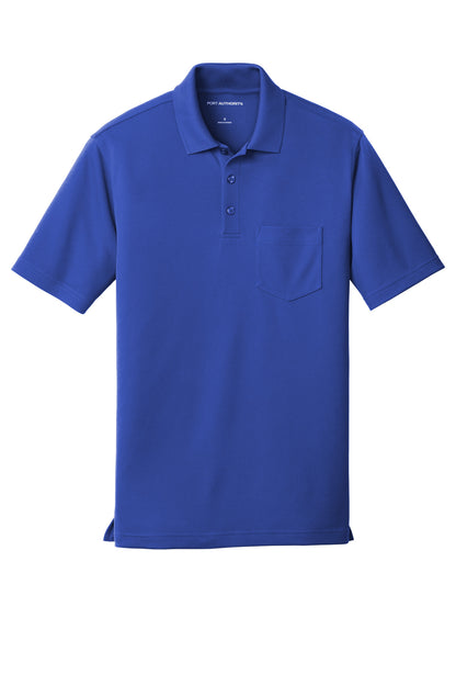 Port Authority Dry Zone UV Micro-Mesh Pocket Polo. K110P True Royal