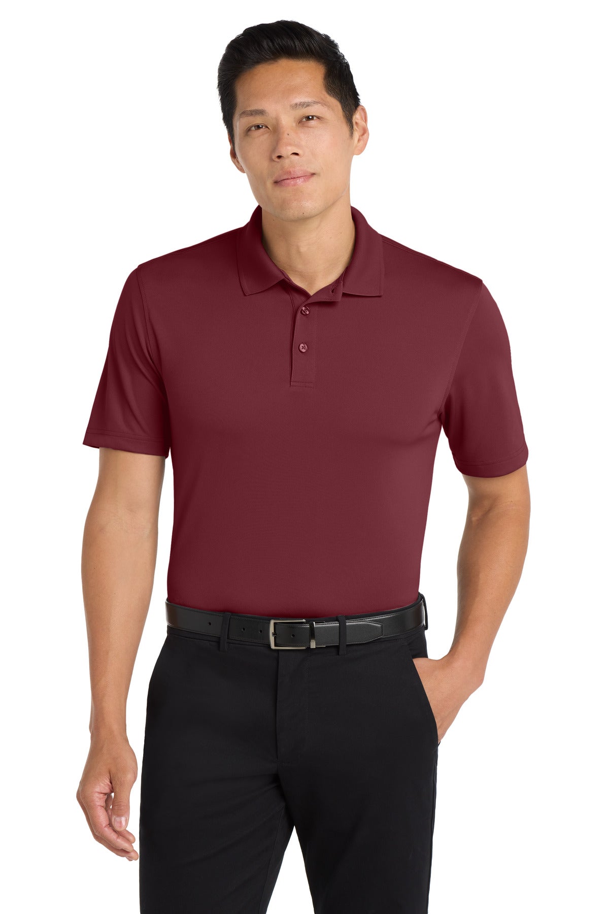 Port Authority Dry Zone UV Micro-Mesh Polo K110 Burgundy