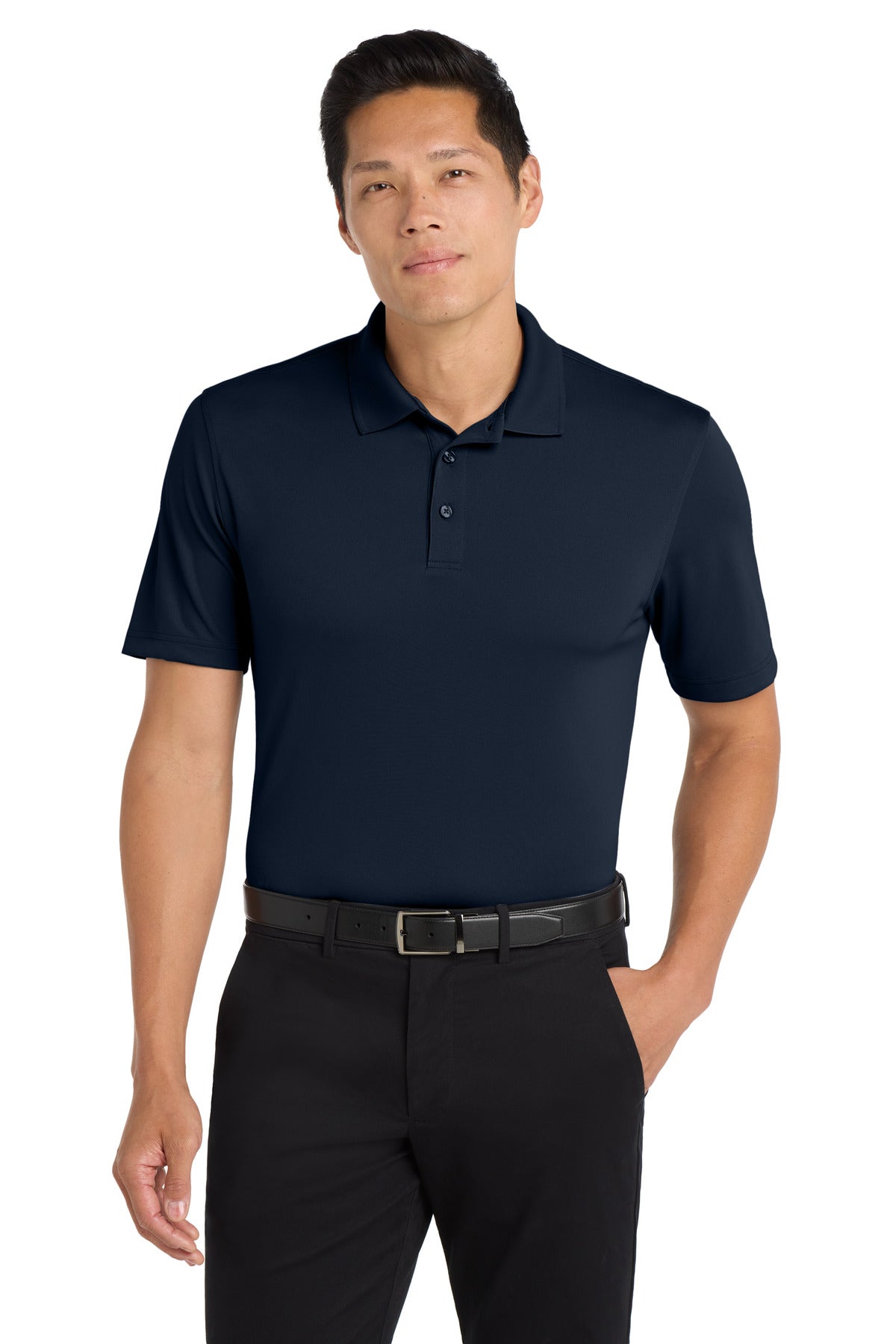 Port Authority Dry Zone UV Micro-Mesh Polo K110 River Blue Navy