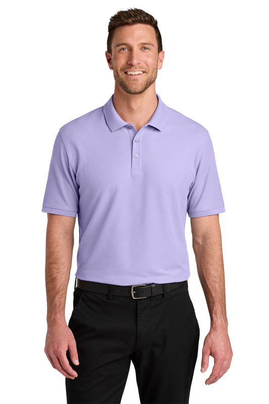 Port Authority Wearever Signature Pique Polo K200 Bright Lavender