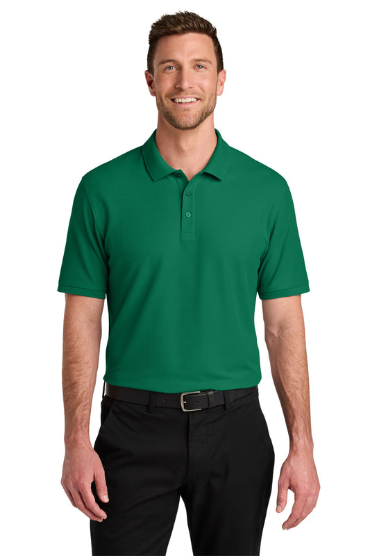 Port Authority Wearever Signature Pique Polo K200 Kelly Green