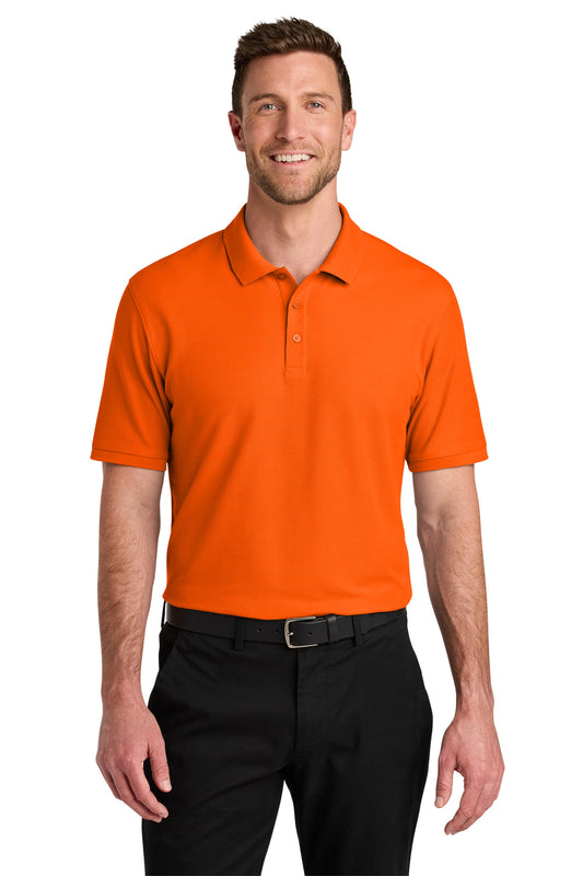 Port Authority Wearever Signature Pique Polo K200 Neon Orange