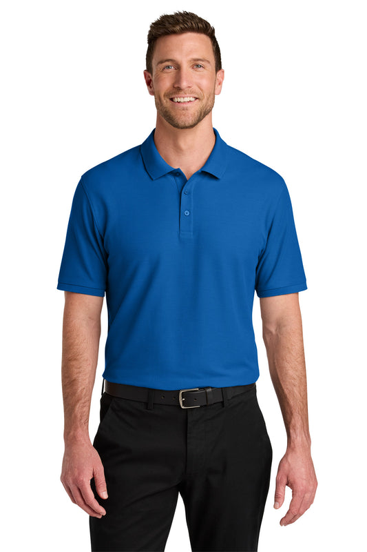 Port Authority Wearever Signature Pique Polo K200 Strong Blue