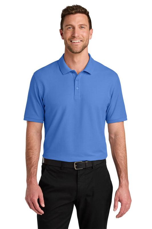 Port Authority Wearever Signature Pique Polo K200 Ultramarine Blue