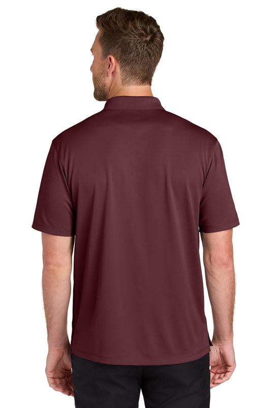 Port Authority Wearever Performance Pique Polo K240 Burgundy