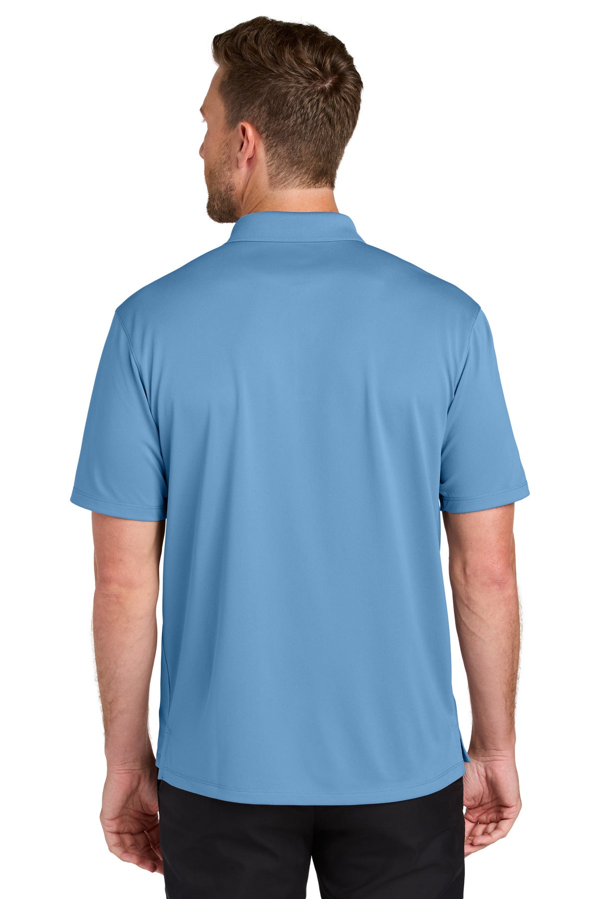 Port Authority Wearever Performance Pique Polo K240 Carolina Blue