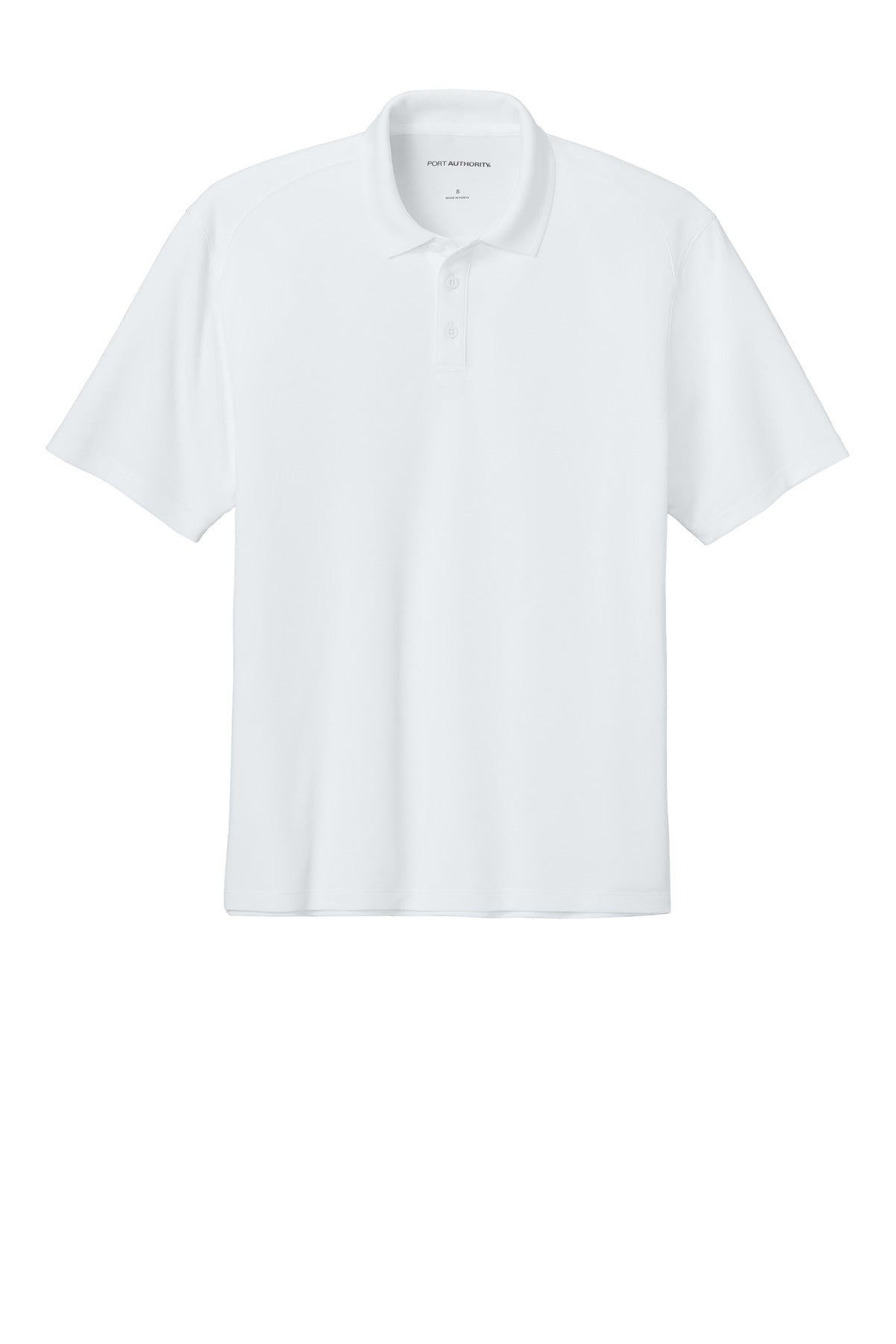 Port Authority Wearever Performance Pique Polo K240 White