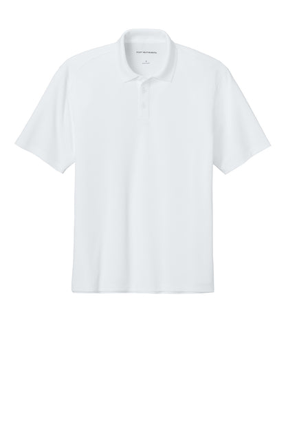 Port Authority Wearever Performance Pique Polo K240 White