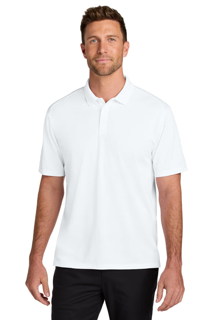 Port Authority Wearever Performance Pique Polo K240 White