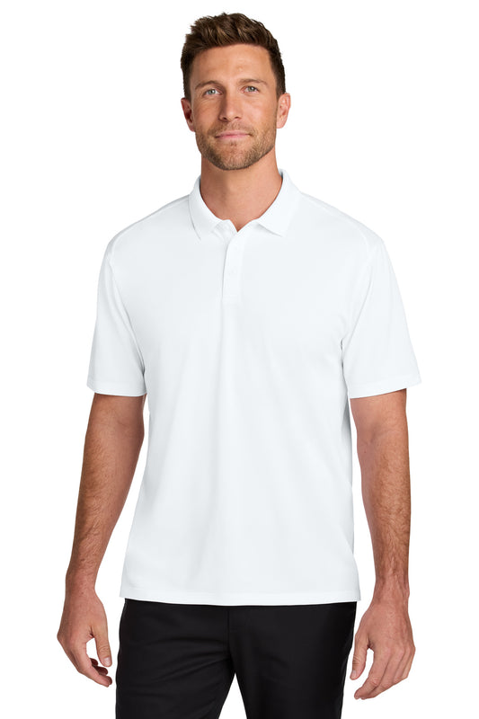 Port Authority Wearever Performance Pique Polo K240 White